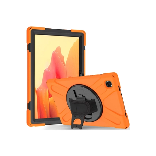 Newface Samsung Galaxy T220 Tab A7 Lite 8.7 Klf Amazing Tablet Kapak - Turuncu