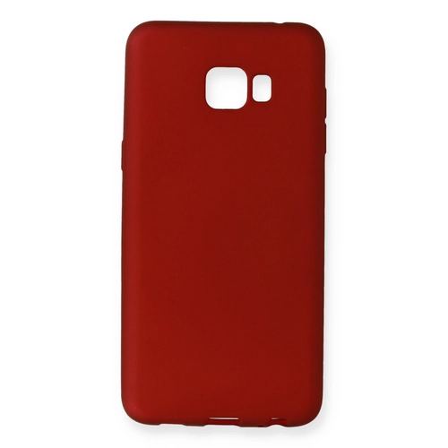 Newface Samsung Galaxy C7 Pro Klf First Silikon - Bordo