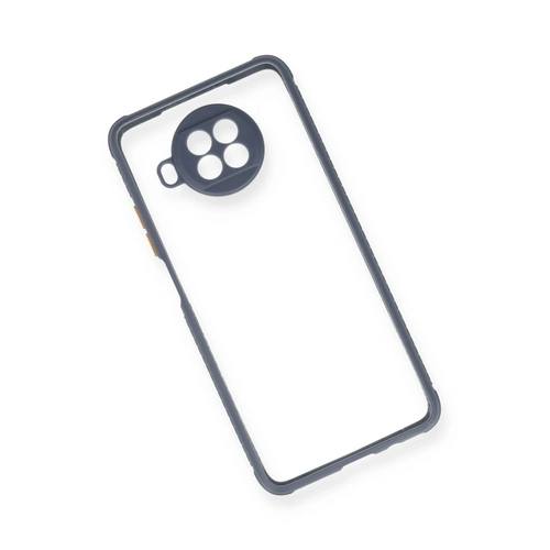 Newface Xiaomi Redmi Note 9 Pro 5G Klf Miami effaf Silikon - Gri