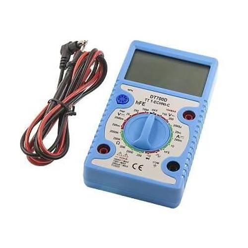 DT-700D Dijital Avometre Multimetre l Aleti