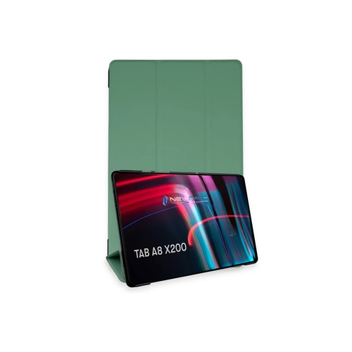 Newface Samsung Galaxy X200 Tab A8 10.5 Klf Tablet Smart Klf - Koyu Yeil