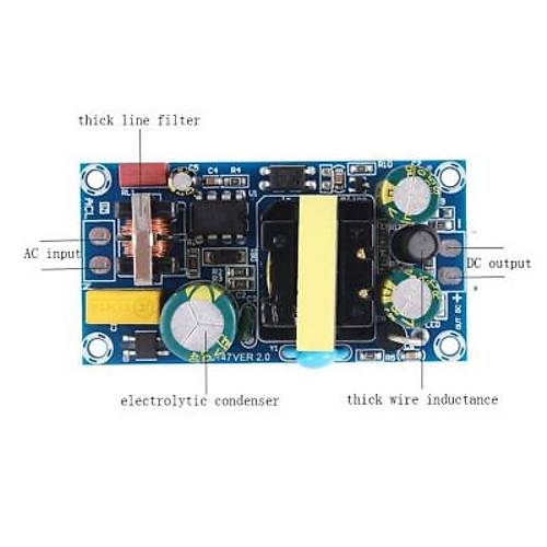 AC 220V - DC 12V 2A Dntrc Adaptr Devresi