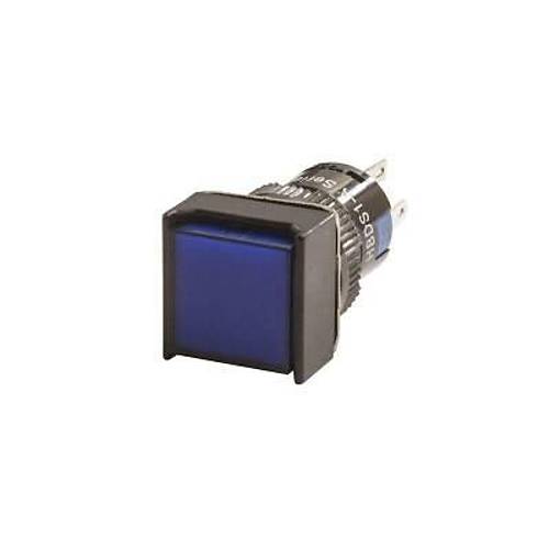 16mm 24V Mavi Anahtarl Kare Buton CD-AF-11DZ/24V/B