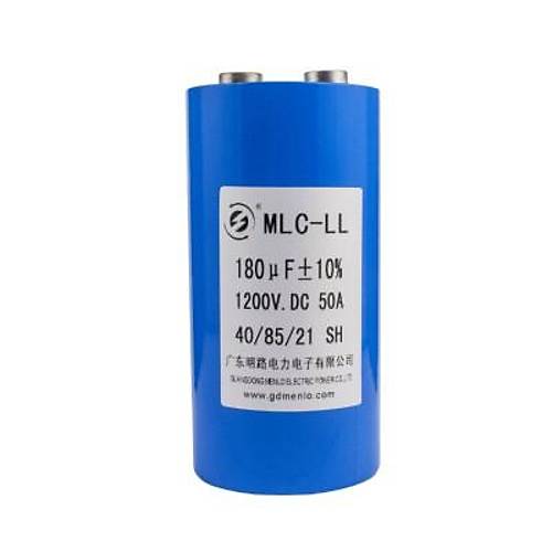 180uF 1200V 50A Yksek Gerilim Film Kondansatr 65x130mm