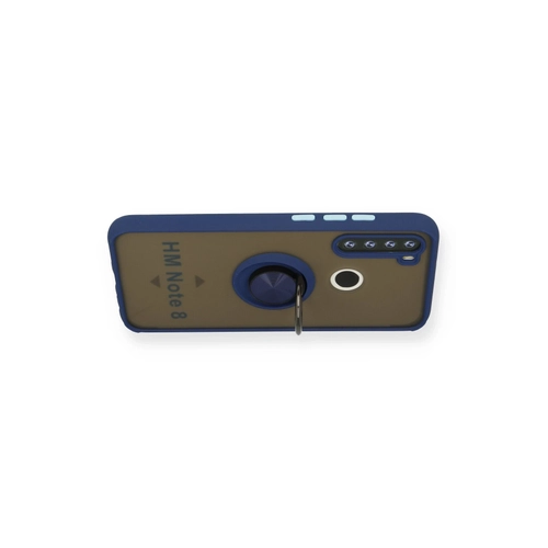 Newface Xiaomi Redmi Note 8 Klf Montreal Yzkl Silikon Kapak - Lacivert