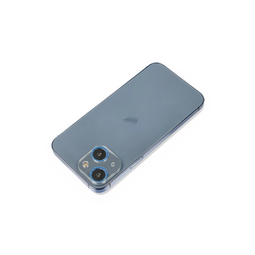 Newface iPhone 13 Shine Kamera Lens Koruma Cam - Mavi
