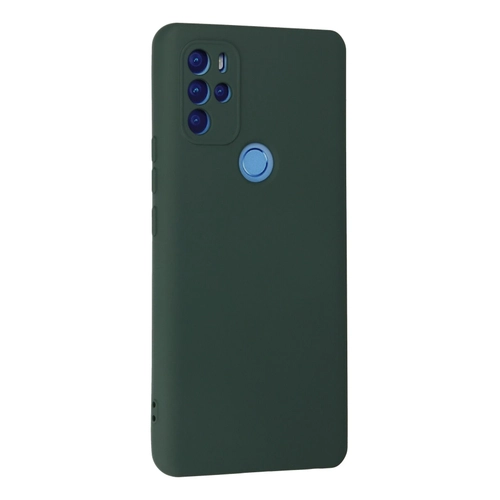 Newface General Mobile GM 21 Pro Klf Nano ii Kadife Silikon - Koyu Yeil