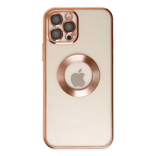 Newface iPhone 12 Pro Max Klf Slot Silikon - Rose Gold