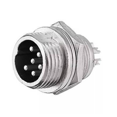 Mike Konnektr 6-Pin 12mm - Erkek