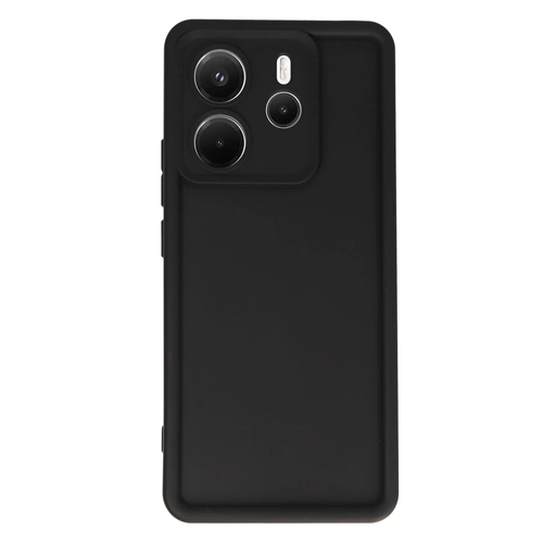 Newface Xiaomi Redmi Note 14 4G Klf Viera Silikon - Siyah