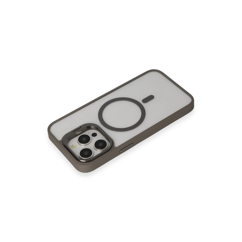 Joko iPhone 14 Pro Klf Roblox Lens Magsafe Standl Kapak - Titan Gri