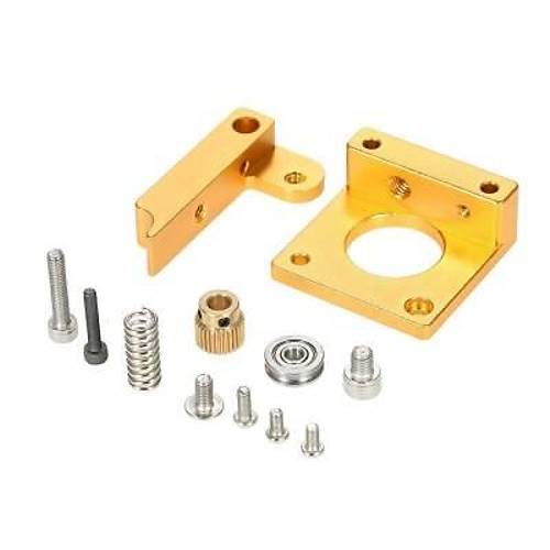 MK8 Alminyum 1.75mm Extruder Blok Seti - Sol