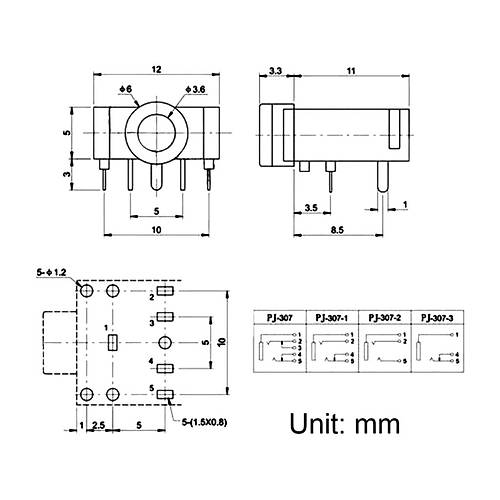 IC-260 Stereo ase 3.5mm