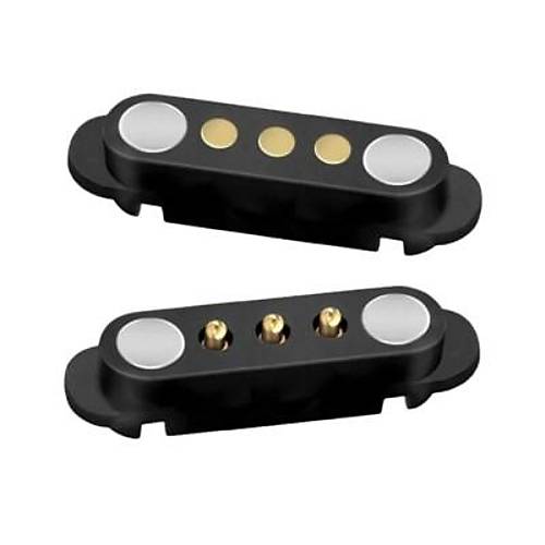 LK-3PIN-1700404 3-Pin 2.54mm Pogo Pin Manyetik Konnektr Takm
