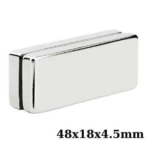 48x18x4.5mm Neodyum Gl Mknats - Neodim Magnet