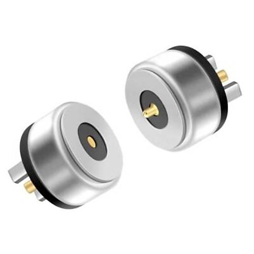 LK-MAG-2PIN-R1052 2-Pin 10mm Pogo Pin Manyetik Konnektr Takm