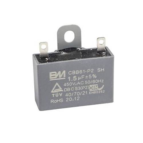 CBB61-P2 1.5uF 450V Kutulu Daimi Kondansatr