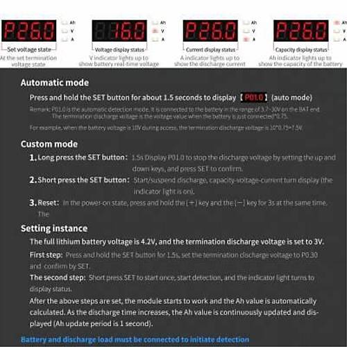 VHM-103 Pil Kapasite ve Deşarj Kontrol Modülü