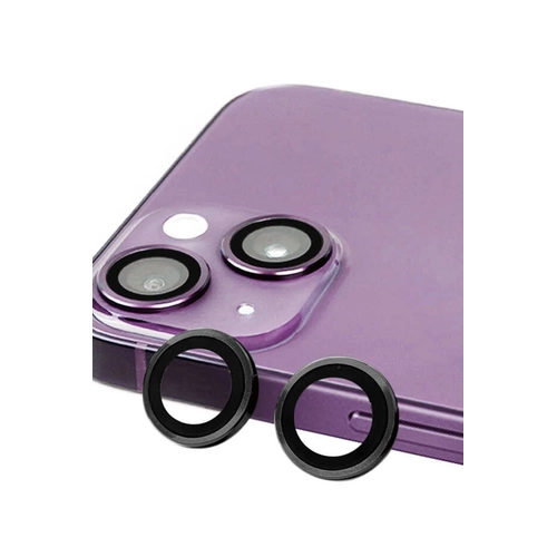 Newface iPhone 14 Plus Raze Metal Kamera Lens - Siyah