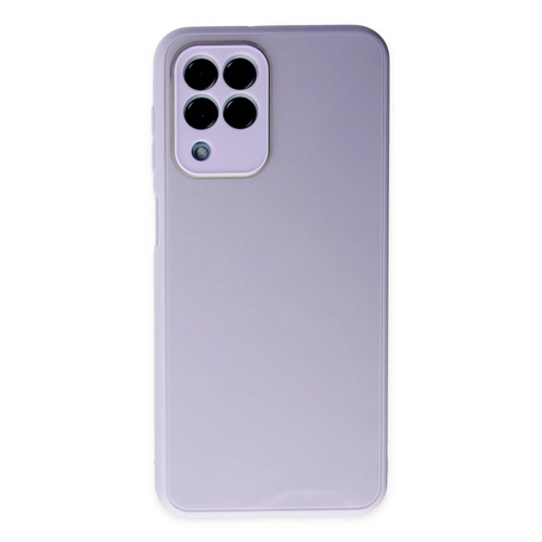 Newface Samsung Galaxy M33 Klf Glass Kapak - Lila