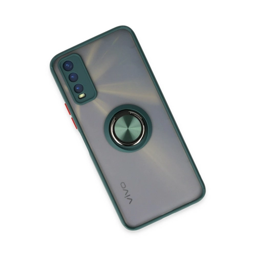 Newface Vivo Y11S Klf Montreal Yzkl Silikon Kapak - Yeil