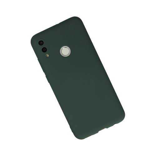 Newface Huawei P Smart 2019 Klf Nano ii Kadife Silikon - Koyu Yeil