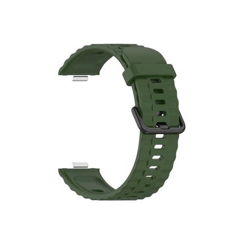 Newface Huawei Watch Fit 3 Klasik Kordon - Koyu Yeil