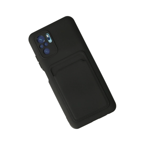 Newface Xiaomi Redmi Note 10S Klf Kelvin Kartvizitli Silikon - Siyah