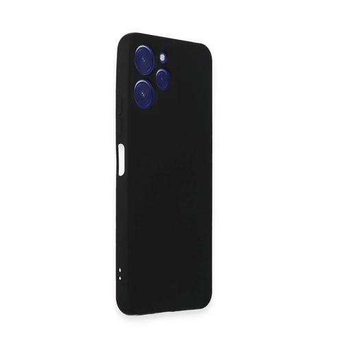 Newface Xiaomi Redmi 12 Klf Nano ii Kadife Silikon - Siyah