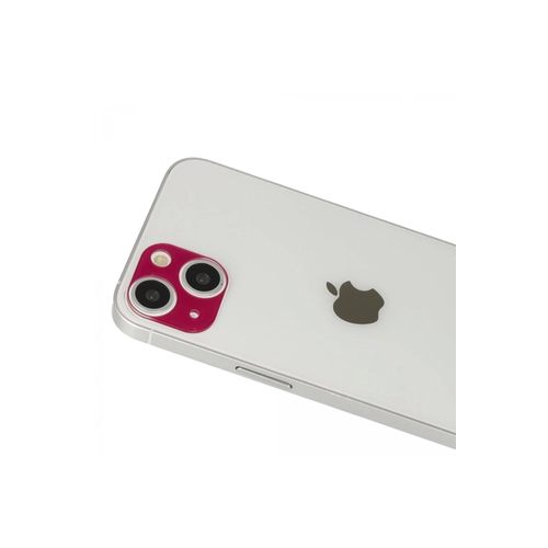 Newface iPhone 13 Rainbow Kamera Lens Koruma Cam - Koyu Krmz