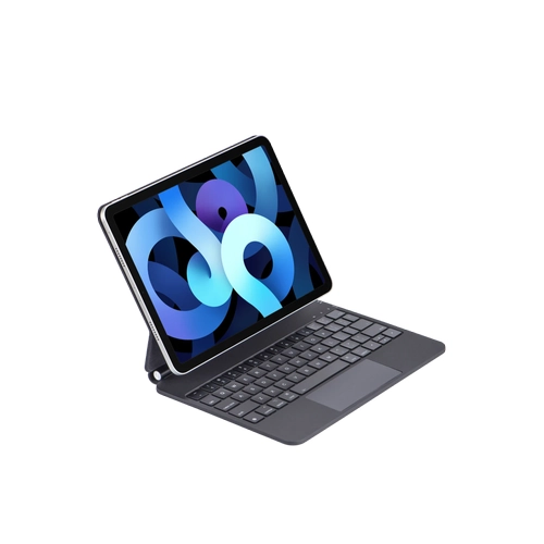 Newface iPad Pro 11 (2022) Klf X7 Magic Manyetik Klavyeli Tablet Klf - Siyah