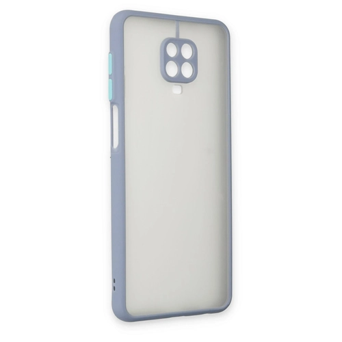 Newface Xiaomi Redmi Note 9 Pro Klf Montreal Silikon Kapak - Gri