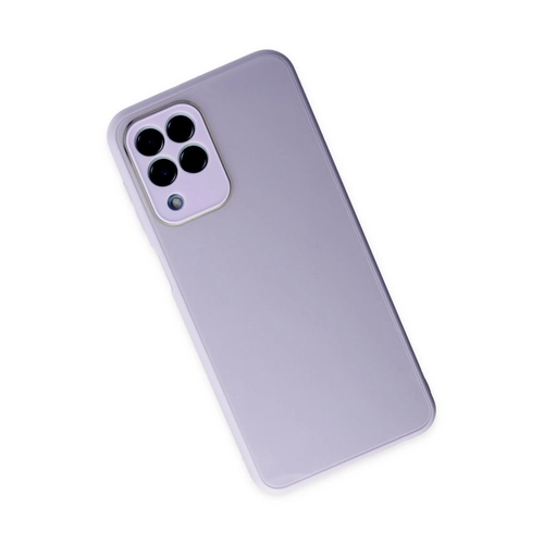 Newface Samsung Galaxy M33 Klf Glass Kapak - Lila
