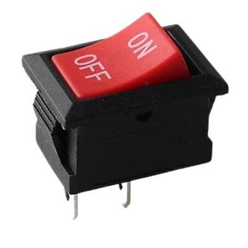 KCD11 Mini On-Off Anahtar - Krmz