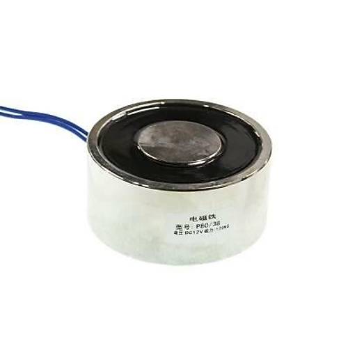 P80/38 12V Elektromknats - 100kg Elektro Manyetik Tutucu