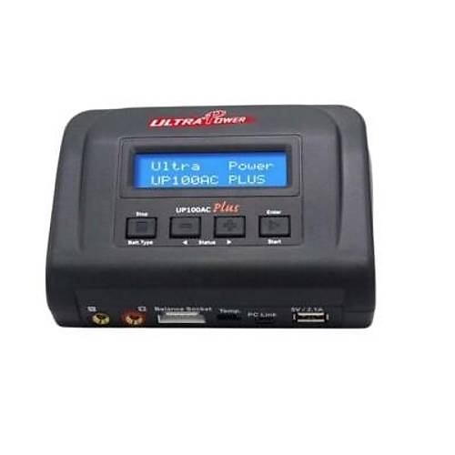 UP100AC Plus 100W 10A 1-6S LiPo LiHv Pil arj Cihaz