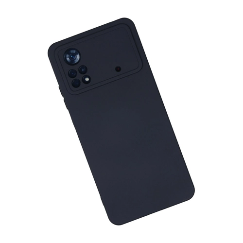 Newface Xiaomi Poco X4 Pro 5G Klf Nano ii Kadife Silikon - Lacivert
