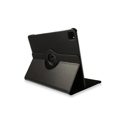 Newface iPad Pro 12.9 (2021) Klf 360 Tablet Deri Klf - Siyah