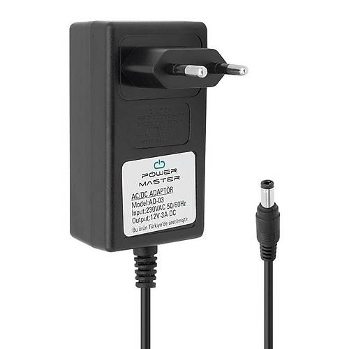 Powermaster 12V 3A Adaptr