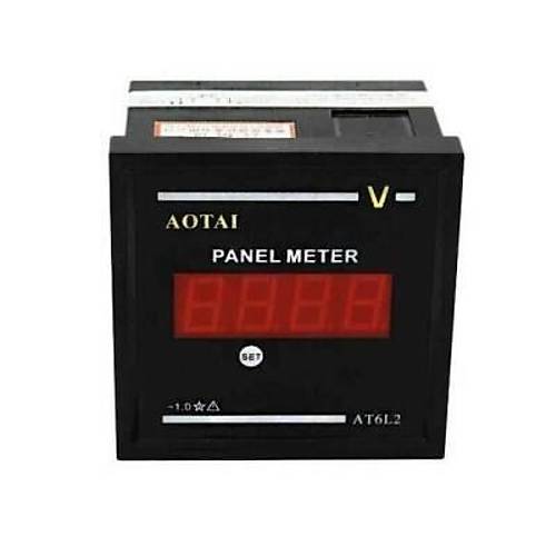 S6L2-V AC 50-500V Dijital Voltmetre