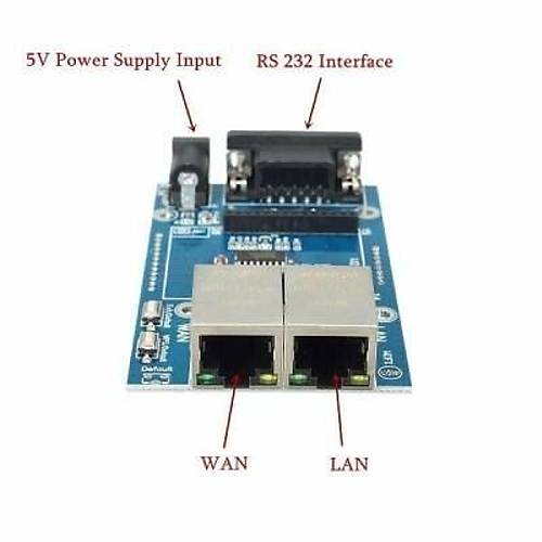 HLK-RM04 TCP IP Ethernet Dntrc Modl Seri UART RS232 Wan Lan Wifi