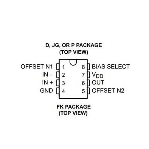 TLC271CDR SMD SOIC-8 Entegre