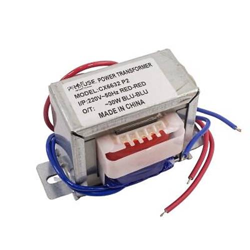 CX-6632 30W 6V AC Trafo - Transformatr