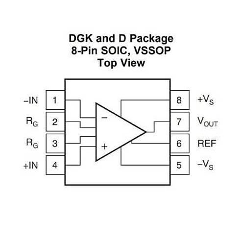 INA826AID SOIC-8 Smd Amplifikatr Amfi Entegresi