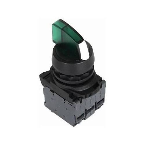 ISP-AK123B5 24V Yeil Led Ikl Mandal Buton