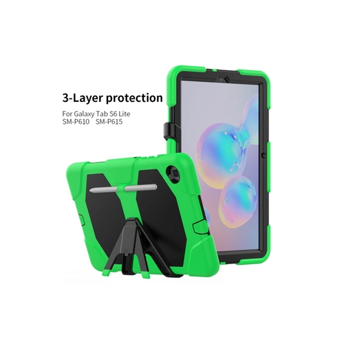 Newface Samsung Galaxy P610 Tab S6 Lite 10.4 Klf Griffin Tablet Kapak - Yeil
