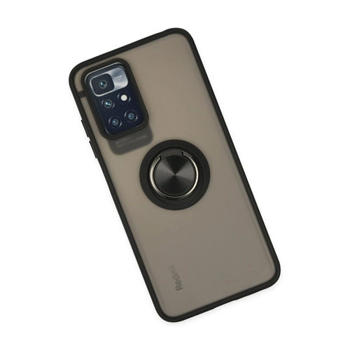 Newface Xiaomi Redmi 10 2022 Klf Montreal Yzkl Silikon Kapak - Siyah