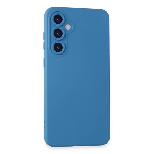 Newface Samsung Galaxy S24 Plus Klf Nano ii Kadife Silikon - Mavi