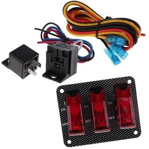 3'l ON-OFF Toggle Switch Panel