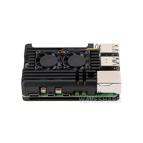 Alminyum Alam Kasa - Raspberry Pi 5 Uyumlu